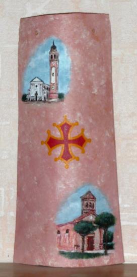Eglise de MERVILLE (31) Eglise de BERGANTINO (Italie)